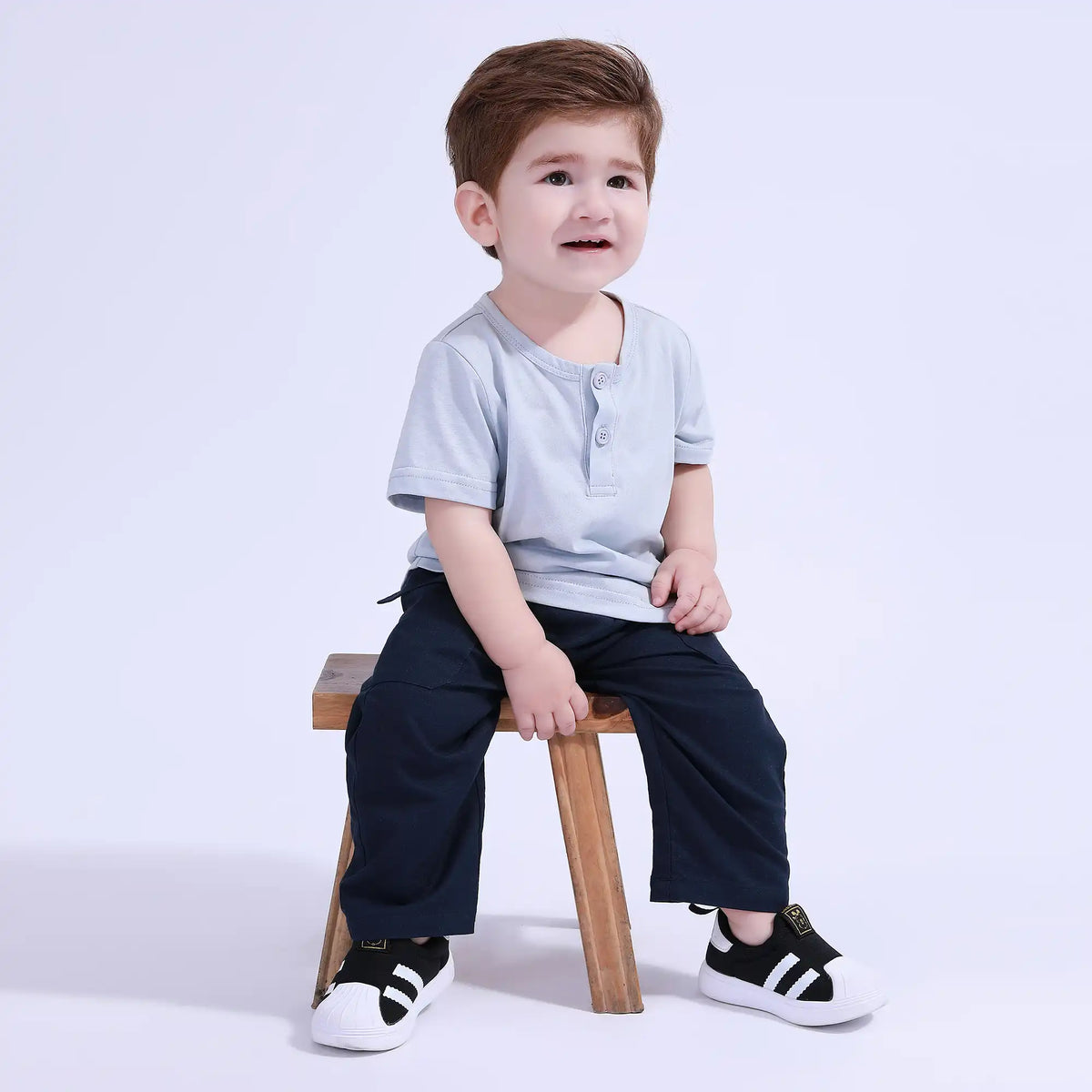 Plain Basic T.Shirt For Baby Boy Image
