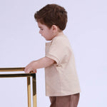 Striped Basic T.Shirt For Baby Boy Image