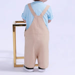 Plain Basic Overalls For Baby Boy Image