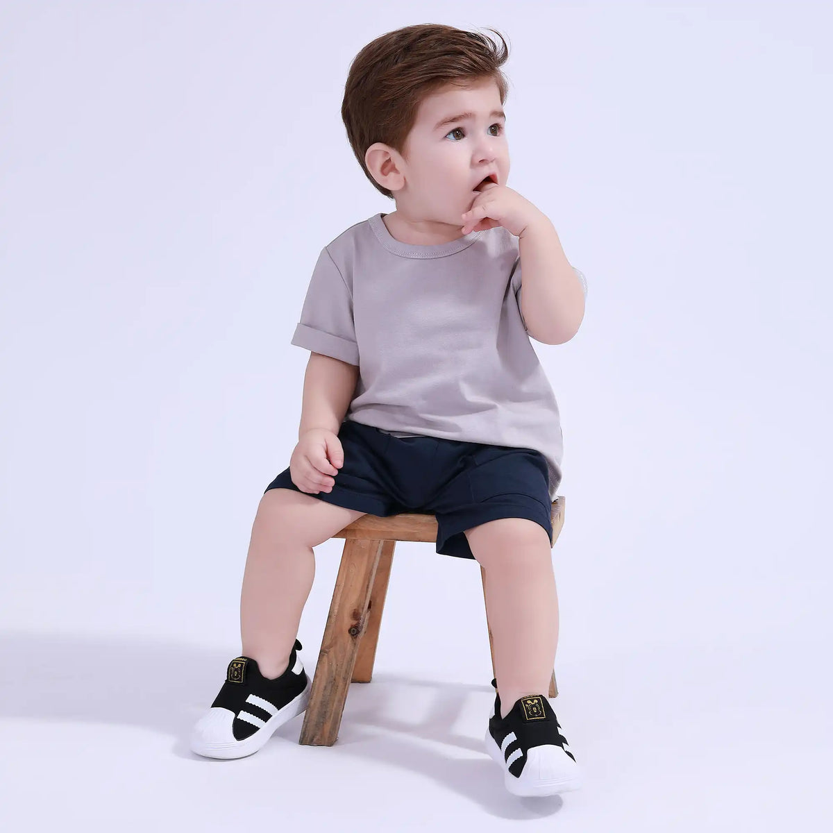 Plain Basic T.Shirt For Baby Boy Image