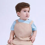 Light Blue Plain Basic T.Shirt For Baby Boy Image