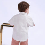 Striped Basic Shirt For Baby Boy Image