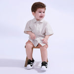 Striped Basic Shirt For Baby Boy Image