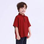 Plain Basic Polo Shirt For Boys Image