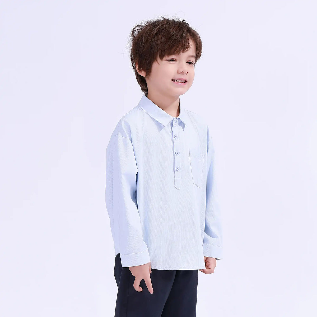 Plain Basic Shirt For Boys Image
