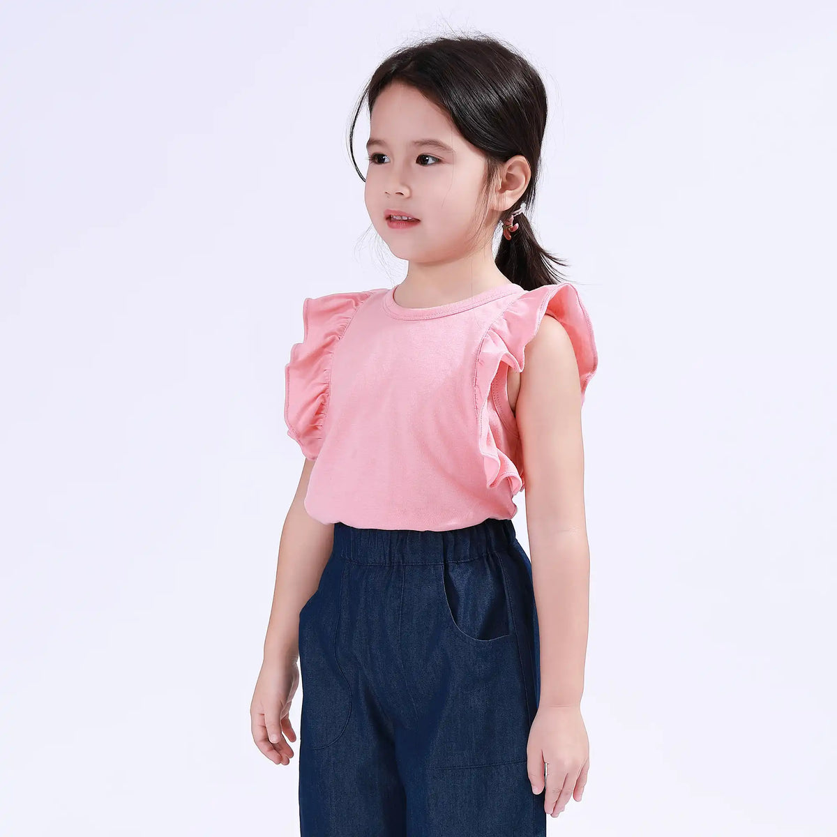 Plain Basic Vest For Girls Image