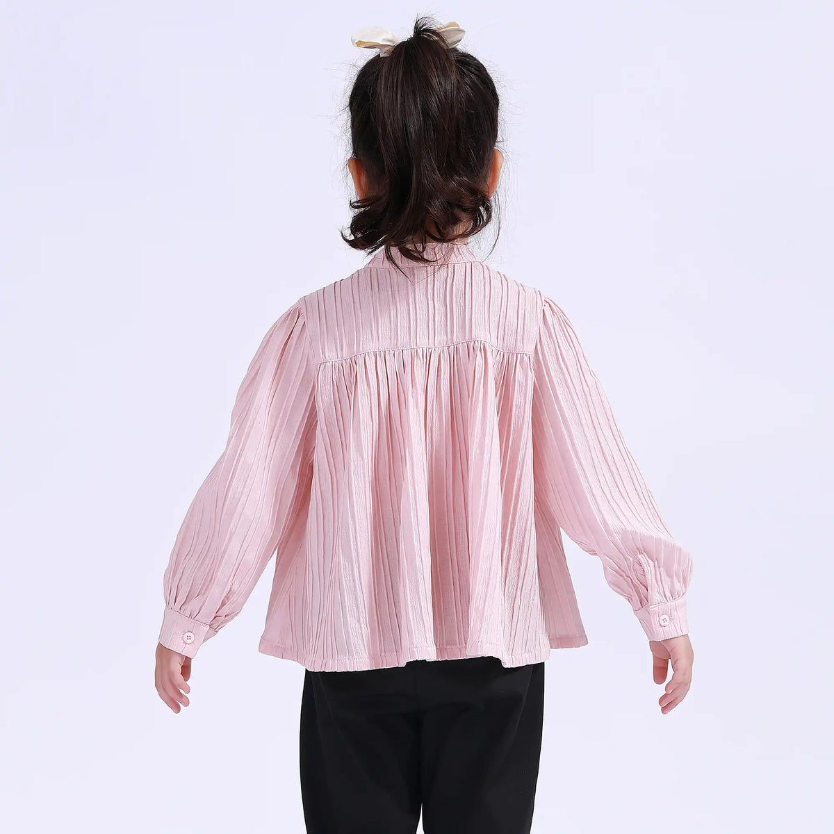 Striped Basic Shirt For Girls Image