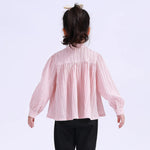 Striped Basic Shirt For Girls Image