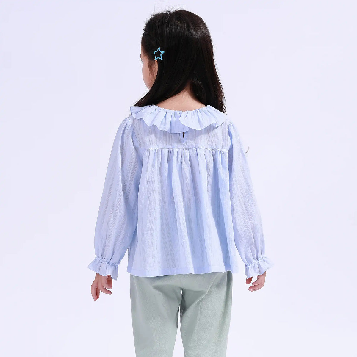 Plain Basic Blouse For Girls Image