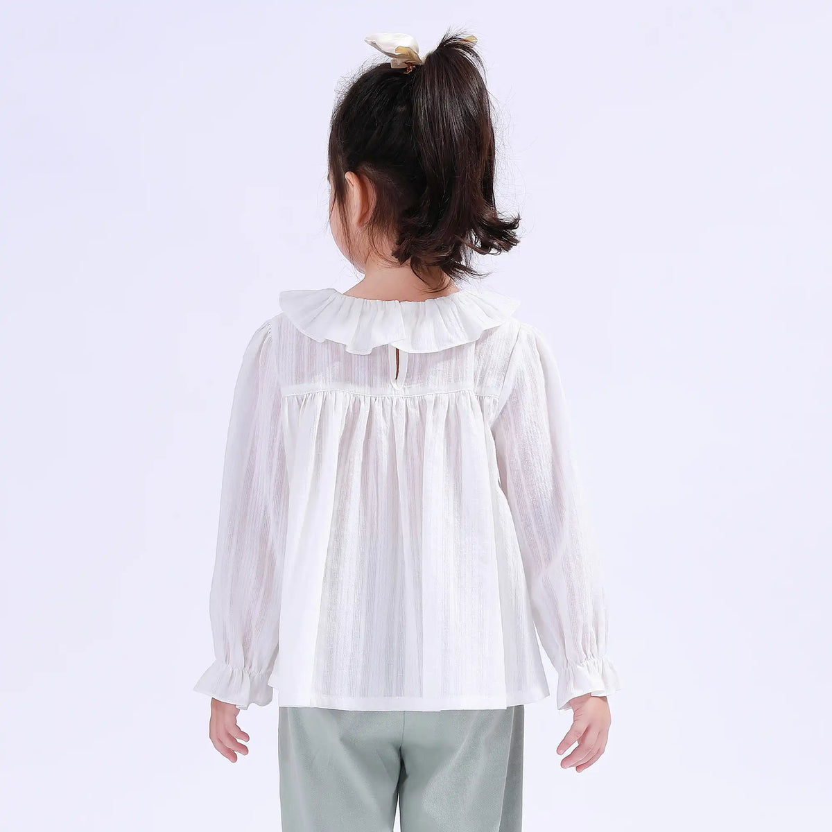 Plain Basic Blouse For Girls Image