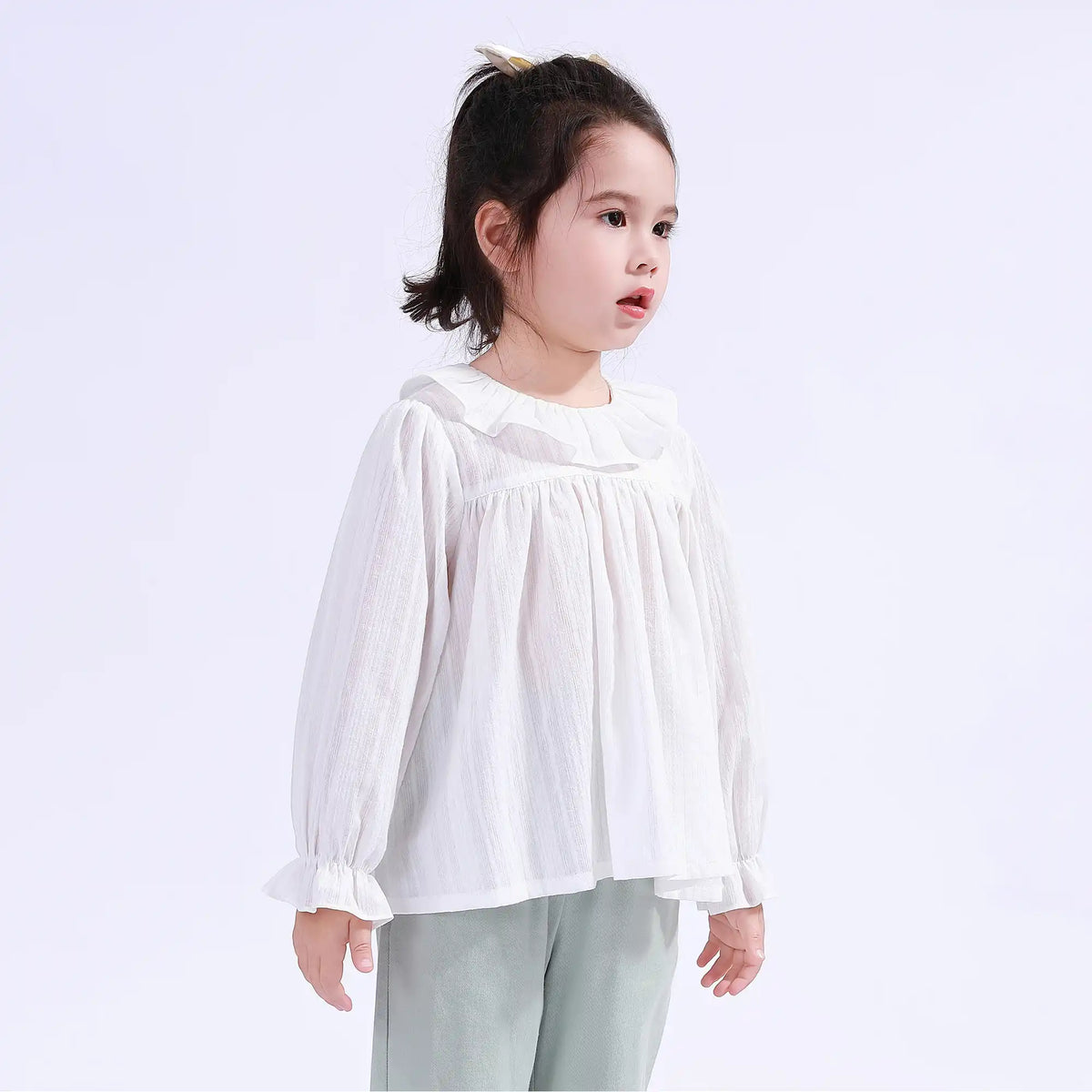 Plain Basic Blouse For Girls Image