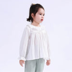 Plain Basic Blouse For Girls Image