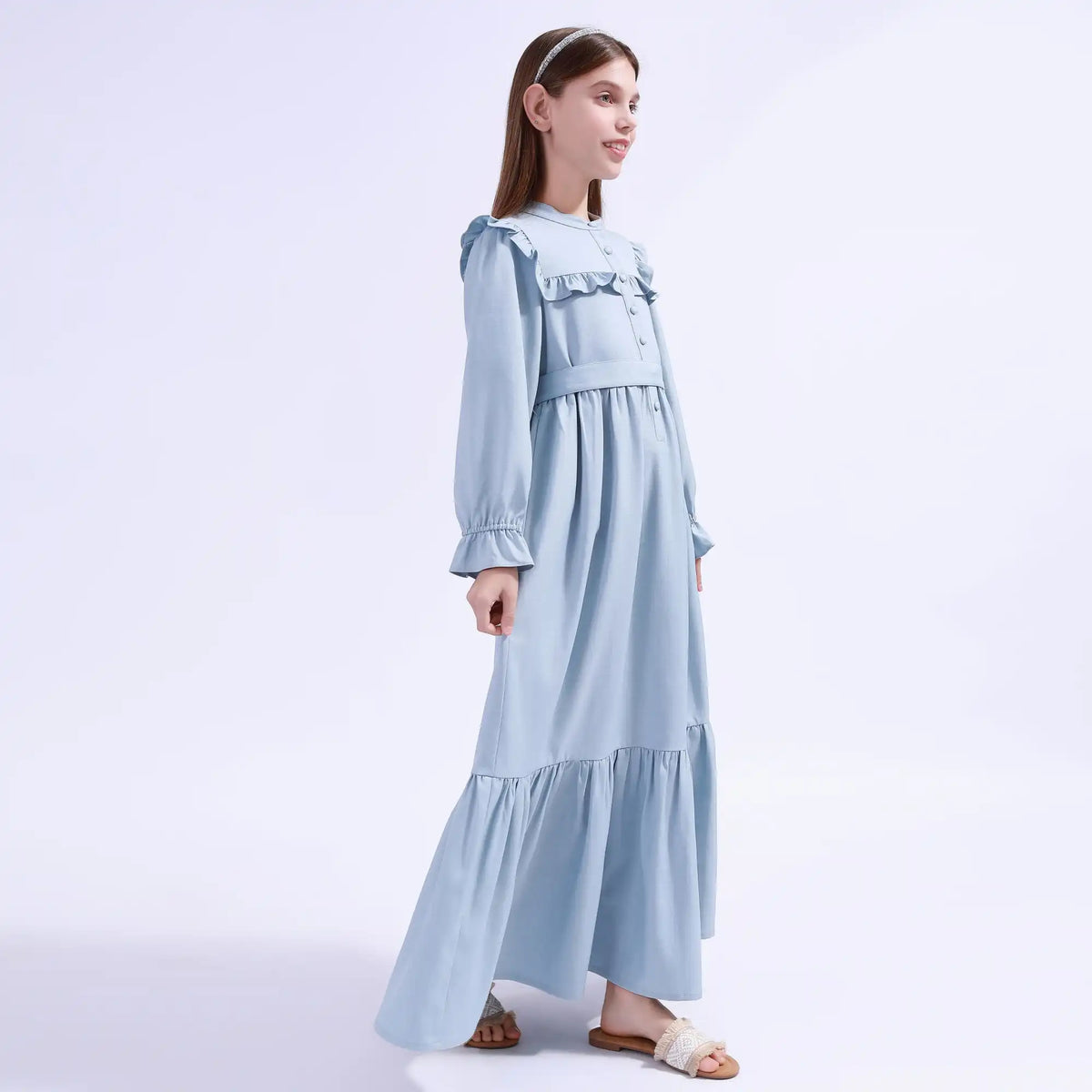 Plain Galabia For Girls Image