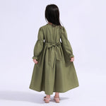 Floral Galabia For Girls Image