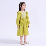 Floral Galabia For Girls Image