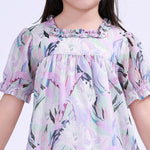 Printed Galabia For Girls Image