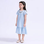 Floral Galabia For Girls Image