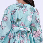 Floral Galabia For Girls Image