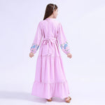 Floral Galabia For Girls Image