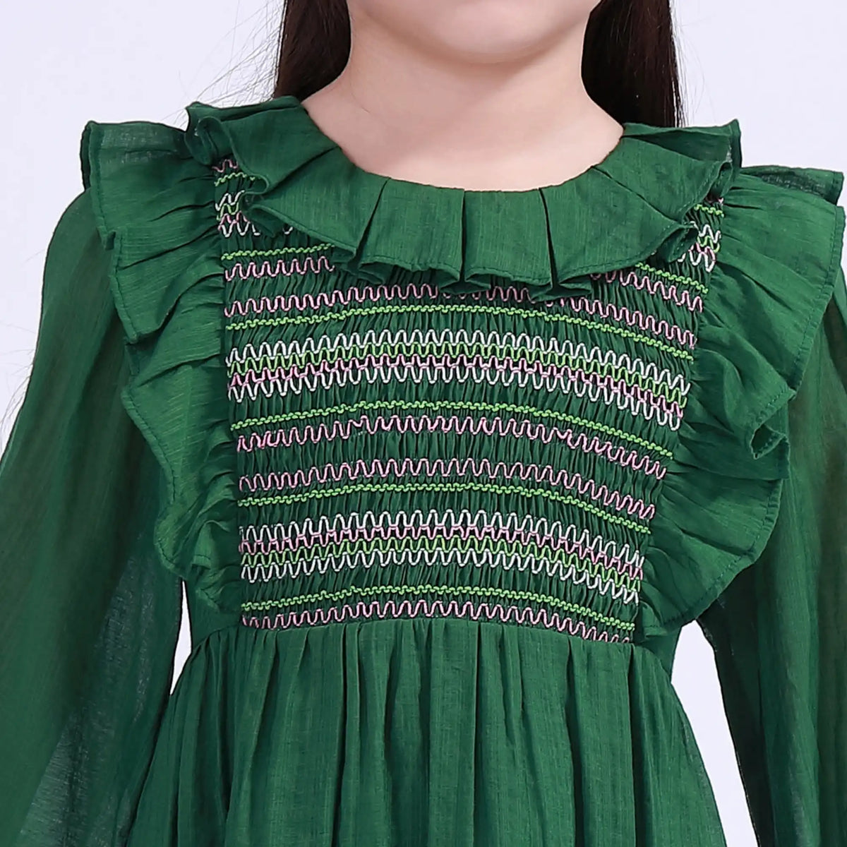 Embroidery Galabia For Girls Image