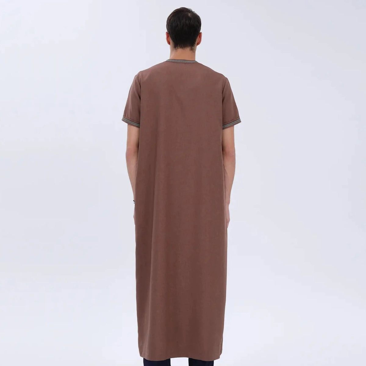 Embroidery Home Thoub For Men Image