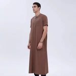 Embroidery Home Thoub For Men Image