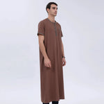 Embroidery Home Thoub For Men Image