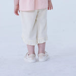 Wide-Leg Linen Pants For Baby Girl Image