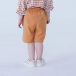 Baggy Linen Shorts For Baby Girl Image