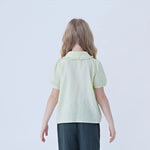 Jacquard Linen Shirt For Girls Image
