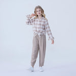 Harem Linen Pants For Girls Image