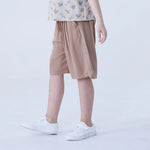 Baggy Linen Shorts For Girls Image