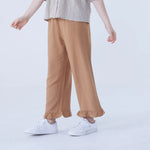 Bell-bottom Linen Pants For Girls Image