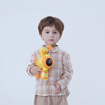 Orange Checked Linen Shirt For Baby Boy Image