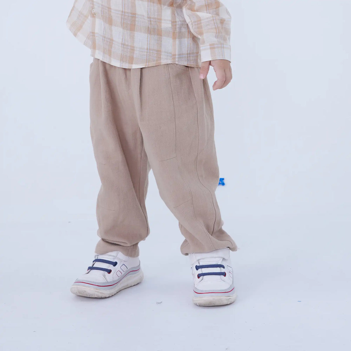 Harem Linen Pants For Baby Boy Image