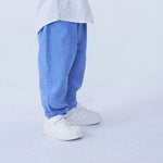 Ankle-Tied Linen Pants For Baby Boy Image