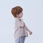 Solid Linen Shirt For Baby Boy Image