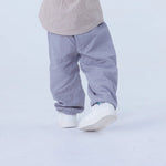 Ankle-Tied Linen Pants For Baby Boy Image