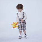 Plain Linen Shirt For Baby Boy Image