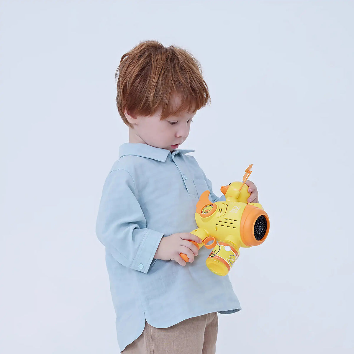 Checked Linen Blouse For Baby Boy Image