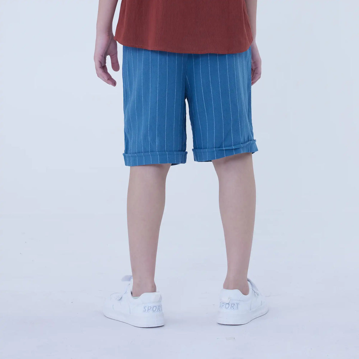 Ordinary Linen Shorts For Boys Image