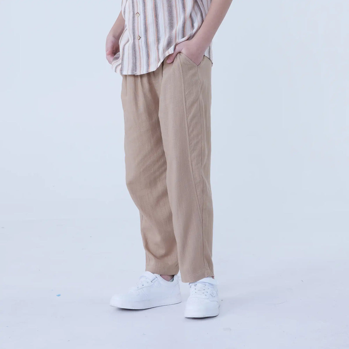 Ordinary Linen Pants For Boys Image