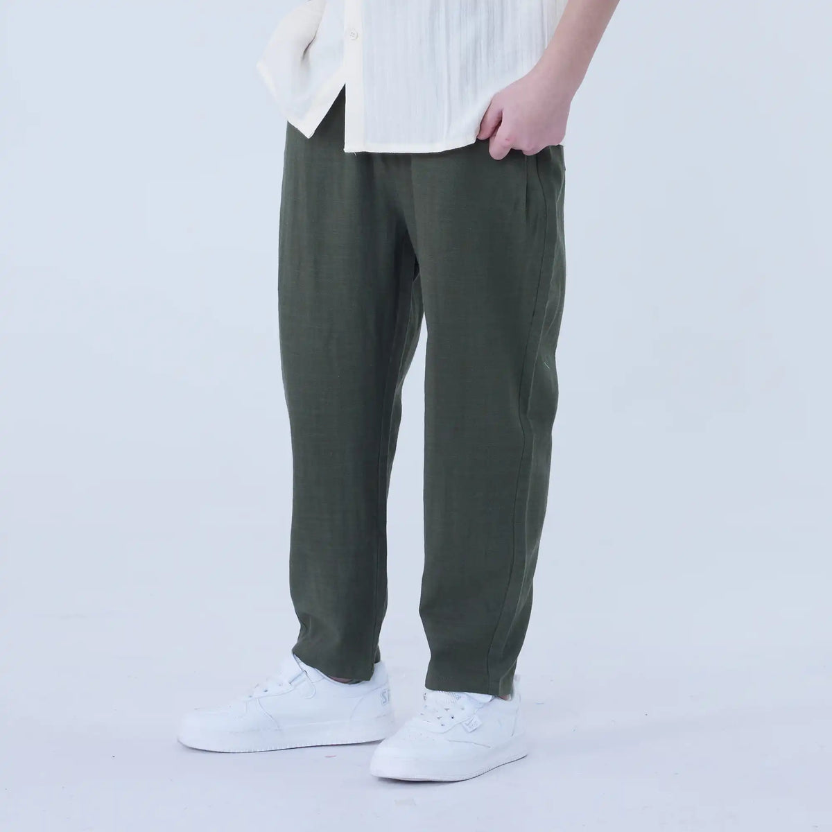 Ordinary Linen Pants For Boys Image