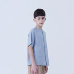 Solid Linen Shirt For Boys Image