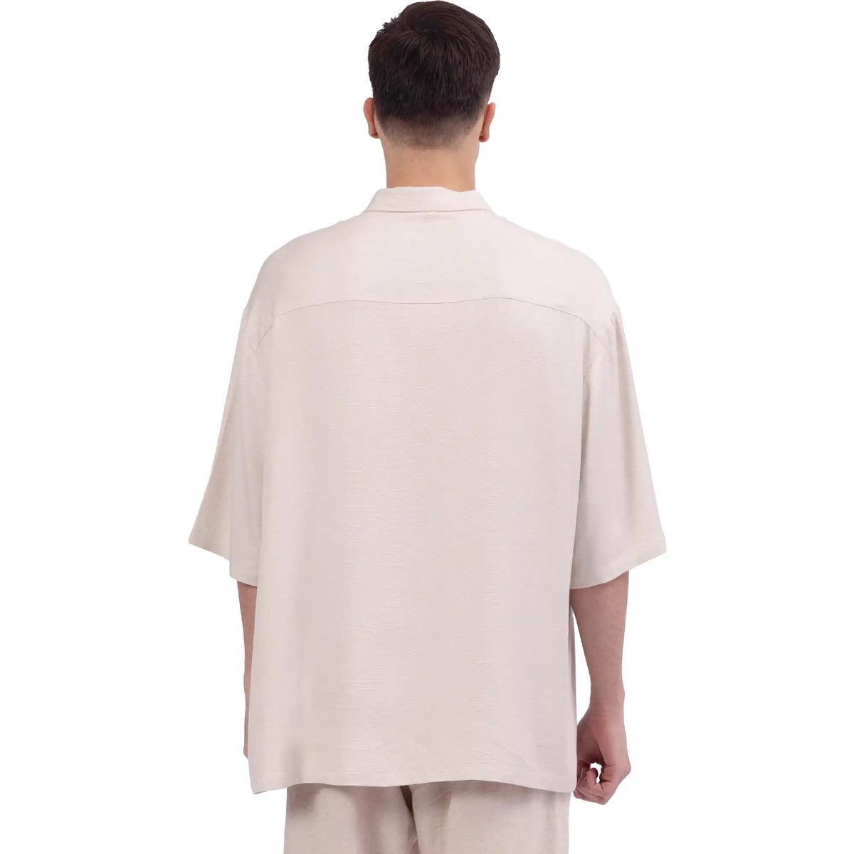 Plain Linen Shirt For Men Image