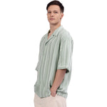 Striped Linen Shirt For Men Image
