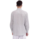 Striped Linen Shirt For Men Image