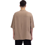 Plain Linen Blouse For Men Image