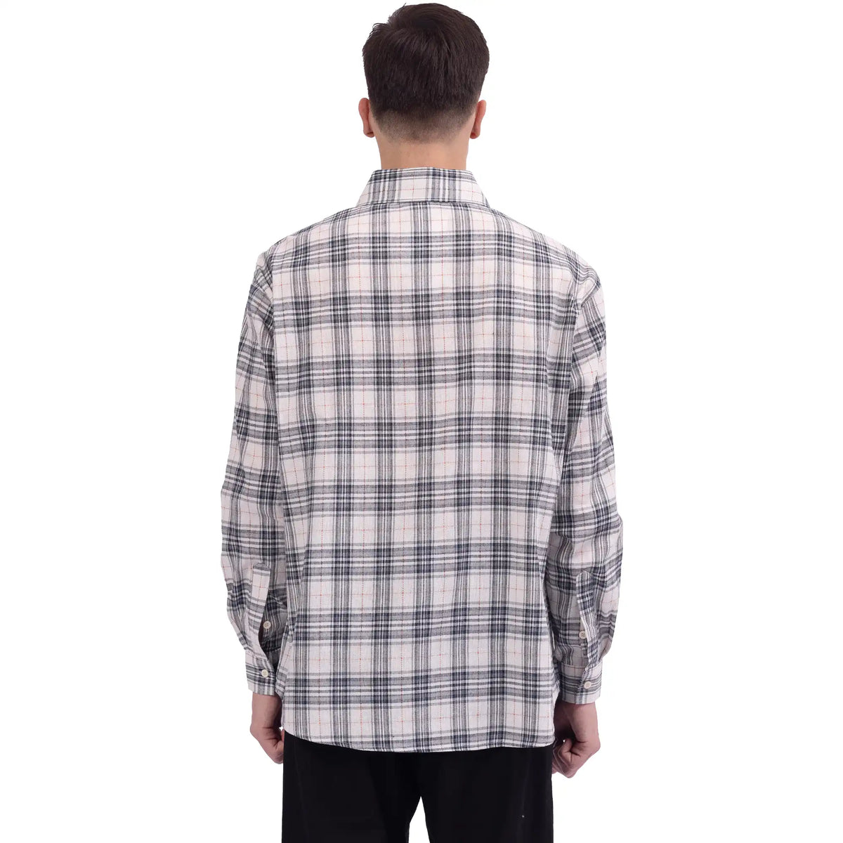 Checked Linen Shirt For Men Image