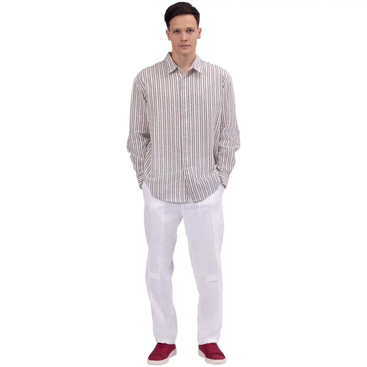 Ordinary Linen Pants For Men Image